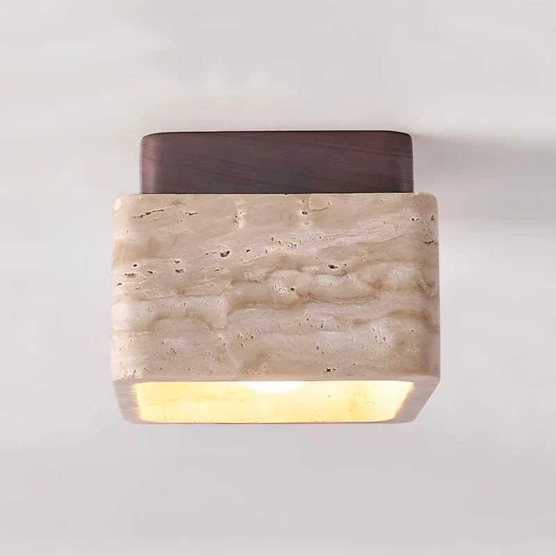 Deckenlampe Legna Travertina