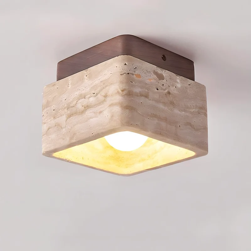 Deckenlampe Legna Travertina