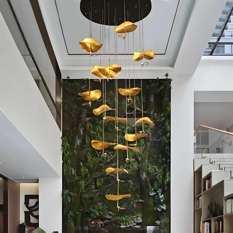 Kronleuchter Lotus D‘Or