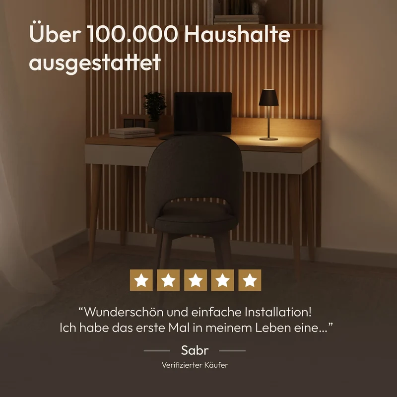 Velaris Akku Tischleuchte