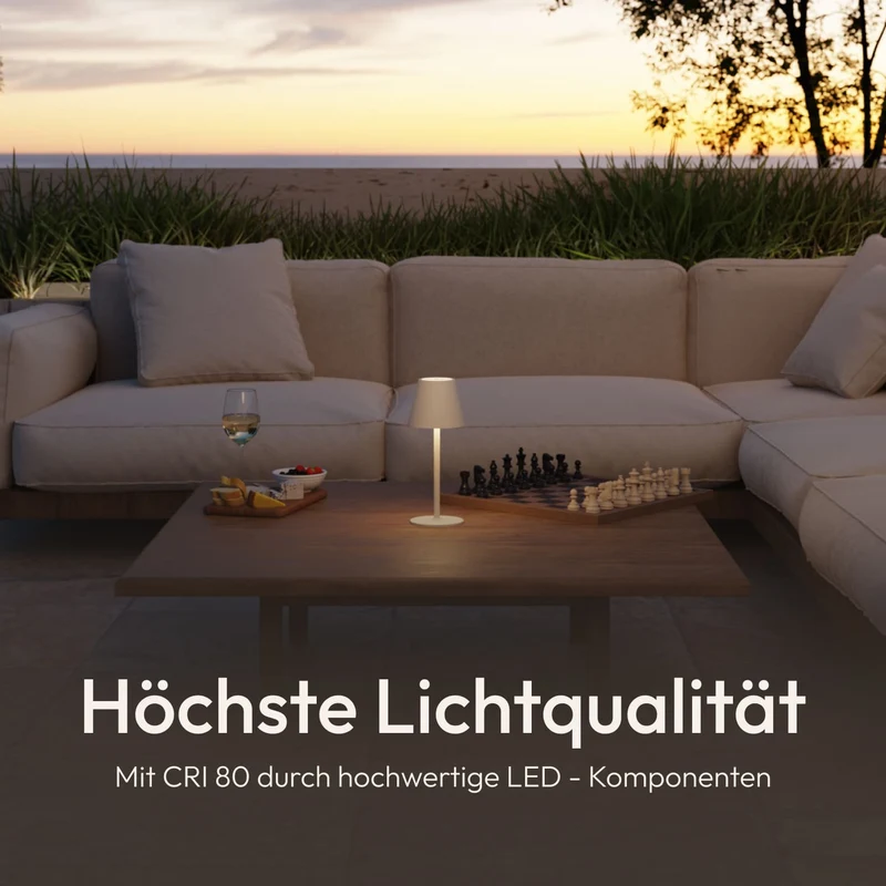 Velaris Akku Tischleuchte