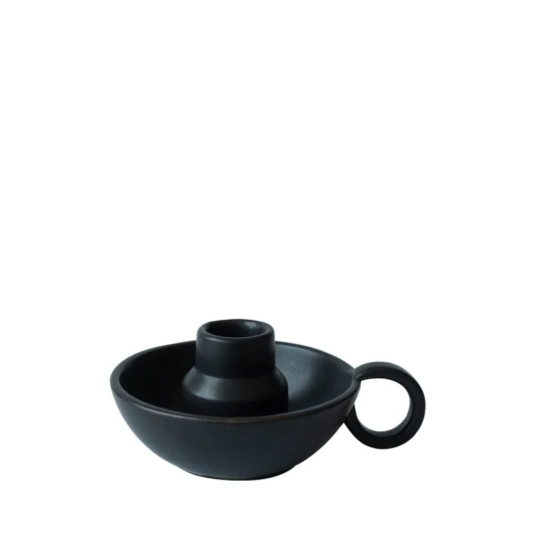 Leeff Candle Holder Chris Black