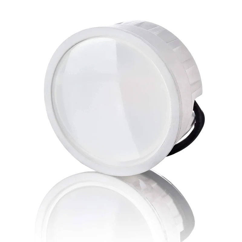 LED Einbaustrahler Flach - Schwarz Rund 5W Dimmbar 120° - Rapid