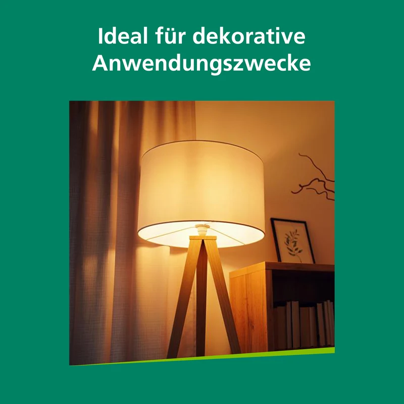 LED Kerze E27 | Warmweiß | Filament Design | 40W Ersatz