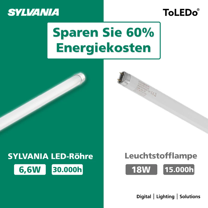 LED Röhre 60 - 150 cm | Neutralweiß & Tageslichtweiß | 900 - 2300 Lumen