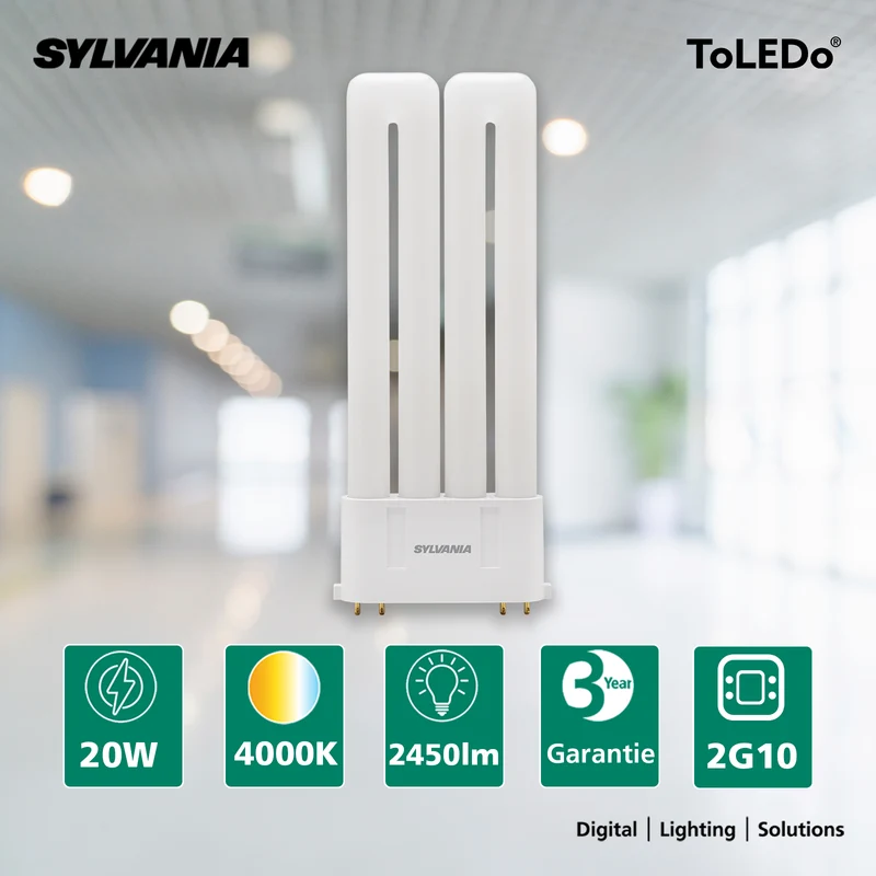 Lynx F LED Lampe | 2G10 Sockel | 2450 Lumen | Neutralweiß