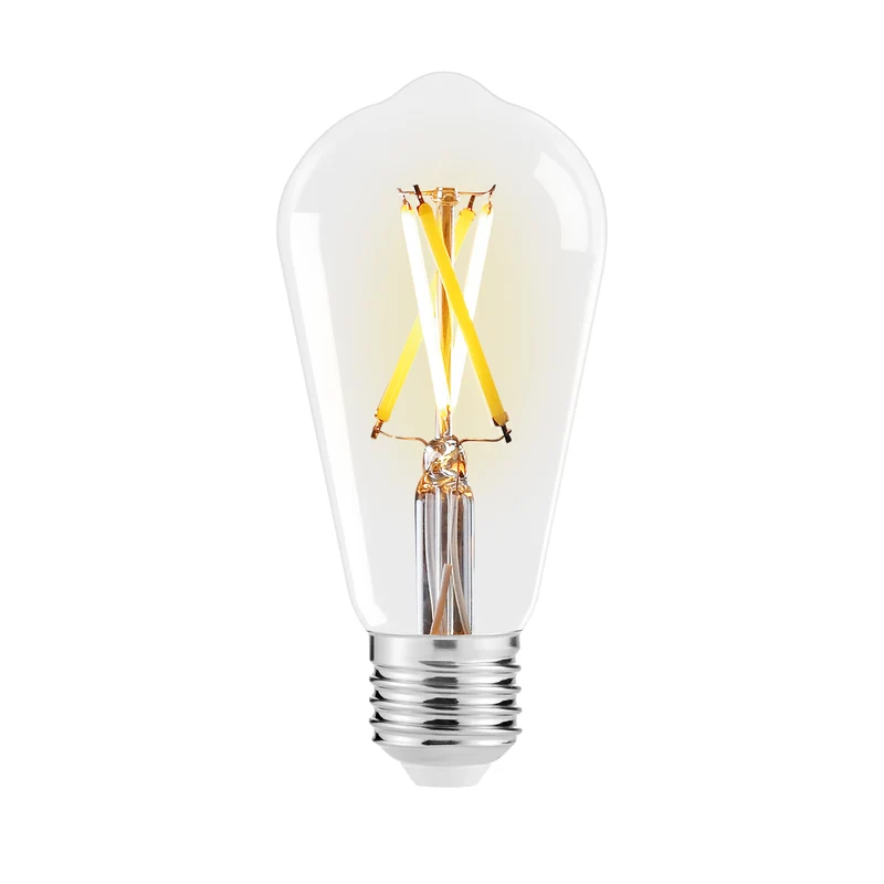 Smart LED Lampe E27 | Dimmbar | RGB | Warmweiß - Tageslichtweiß | verschiedene Formen