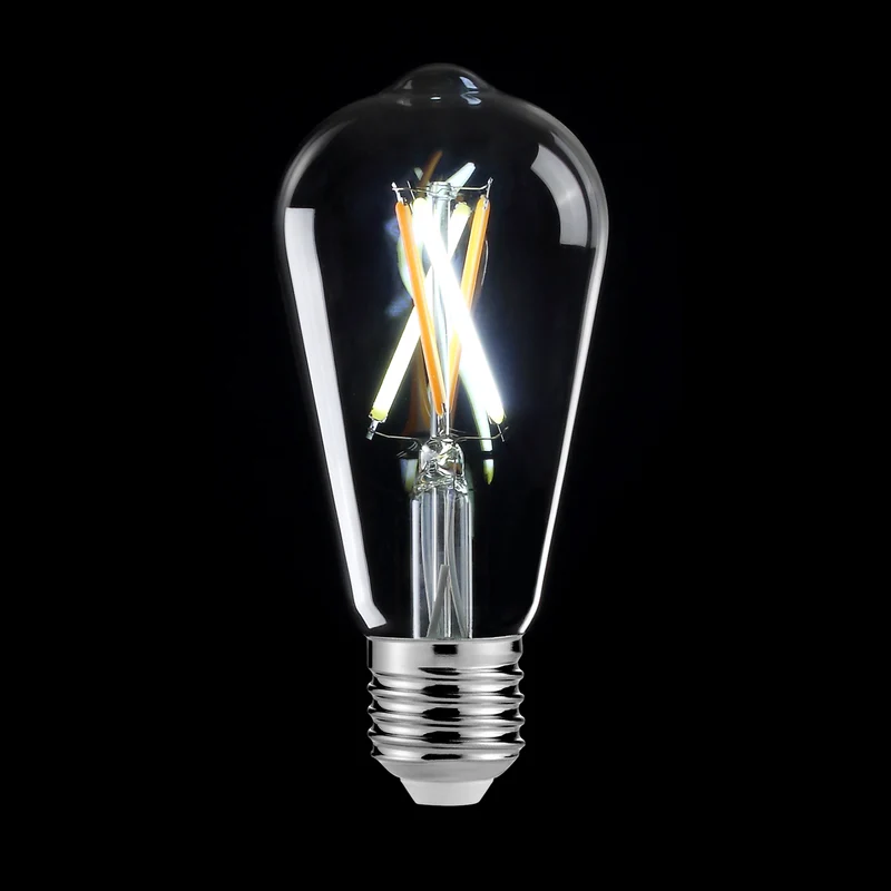 Smart LED Lampe E27 | Dimmbar | RGB | Warmweiß - Tageslichtweiß | verschiedene Formen