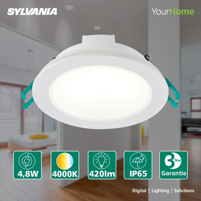 LED Einbaustrahler 230V | 10er Pack | Neutralweiß | Ø 68 mm | IP65