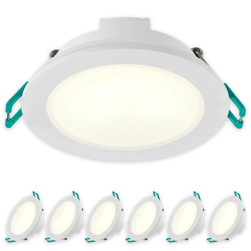 LED Einbaustrahler 230V | 3er & 10er Pack | Warmweiß | Ø 68 mm | IP65
