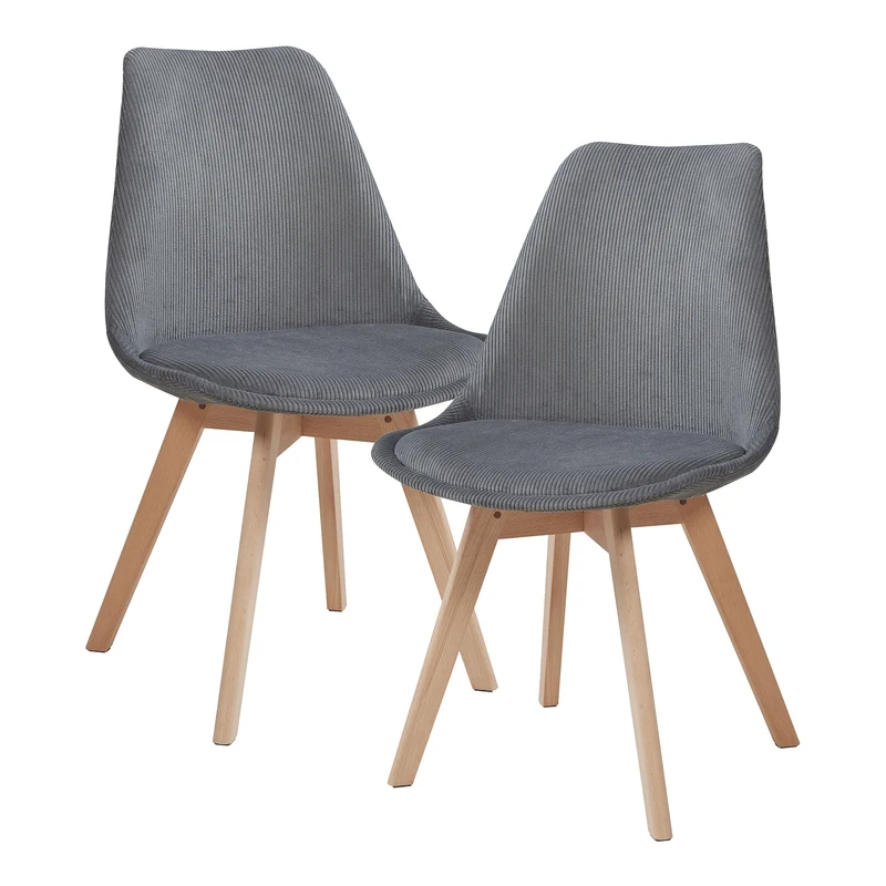 Esszimmerstuhl Fläten 2er Set [en.casa]