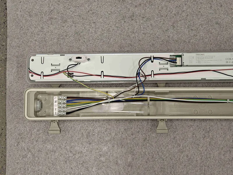 LED Wannenleuchte 50W, IP65, 1500mm, CCT 3000-6500K, DALI