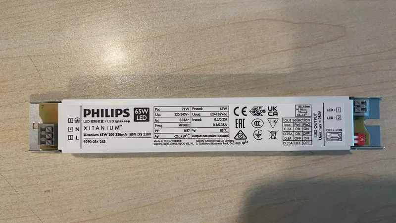 LED Wannenleuchte 22-40W, IP65, 1200mm, CCT 3000-6500K