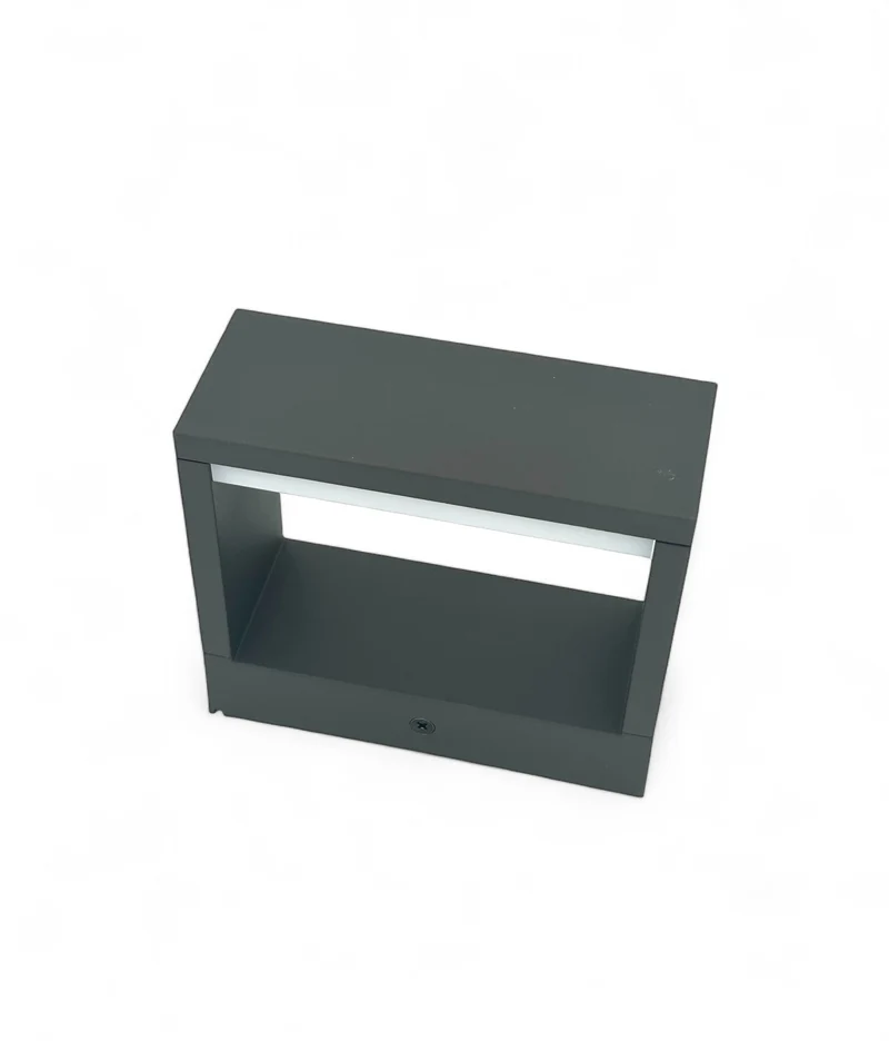 LED Wandleuchte 6 Watt Outdoor 580 Lumen, anthrazit, IP54