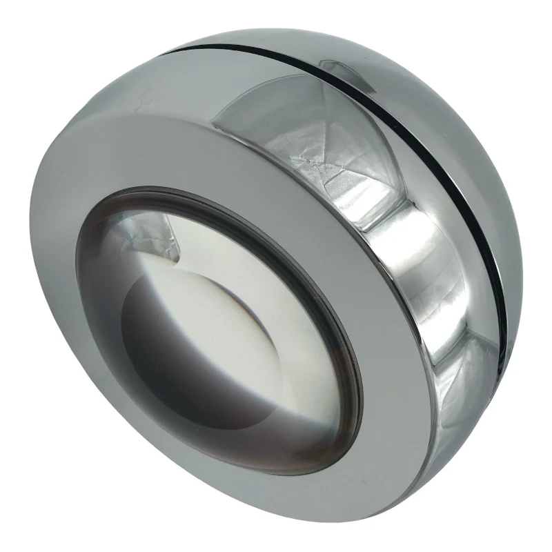 LED Aufbaustahler 8W, 2700K, Lens Chrom