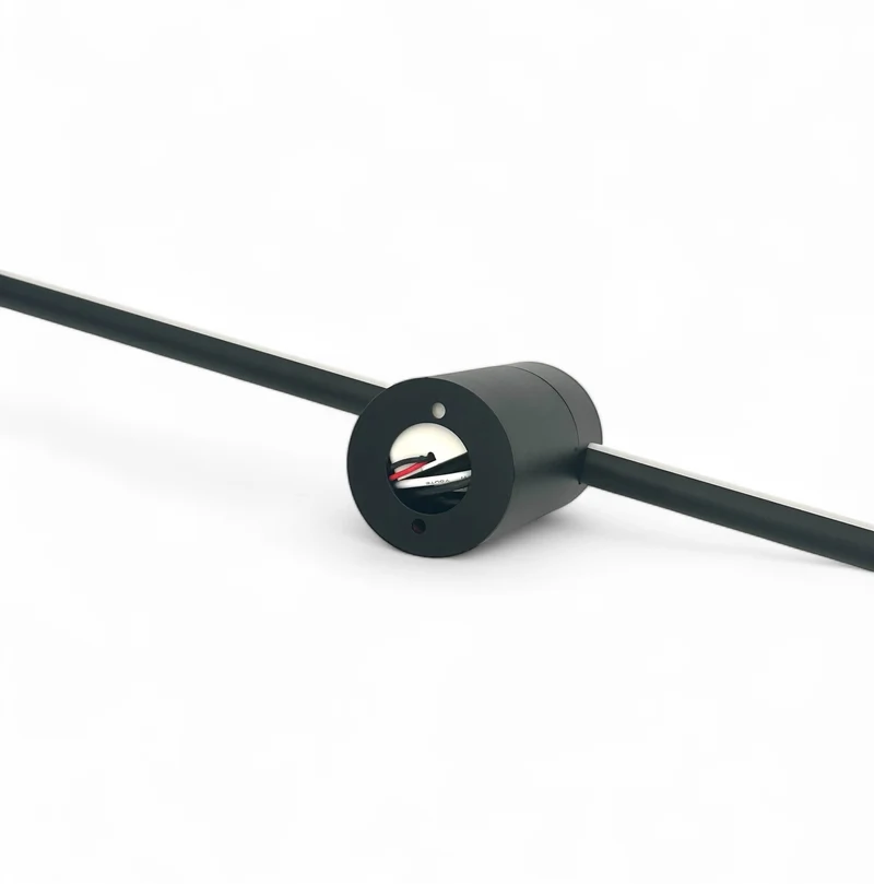 LED Wandleuchte Stift 800, 12W, 2700K, sand black