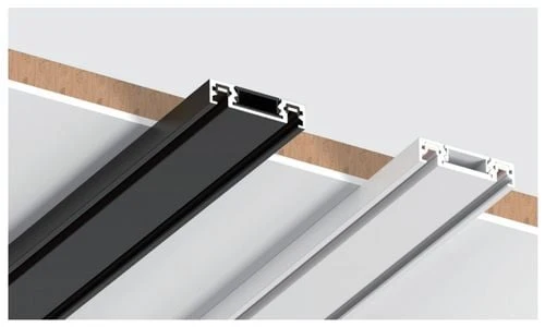 LED SLIM Aufbau Schiene, Tuya, 2M, 48V, schwarz oder weiss
