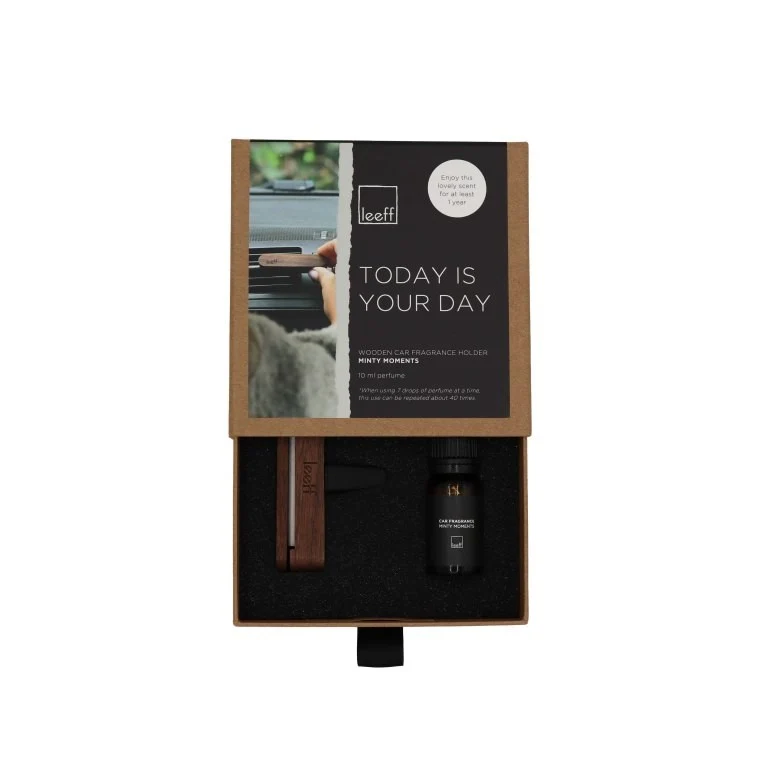 Leeff Car fragrance Minty Moments - Today is your day