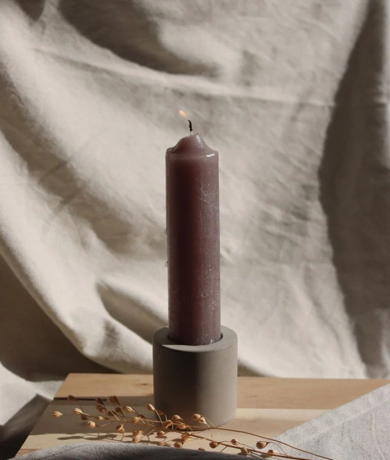 Leeff Big Candles Giftset Brian taupe