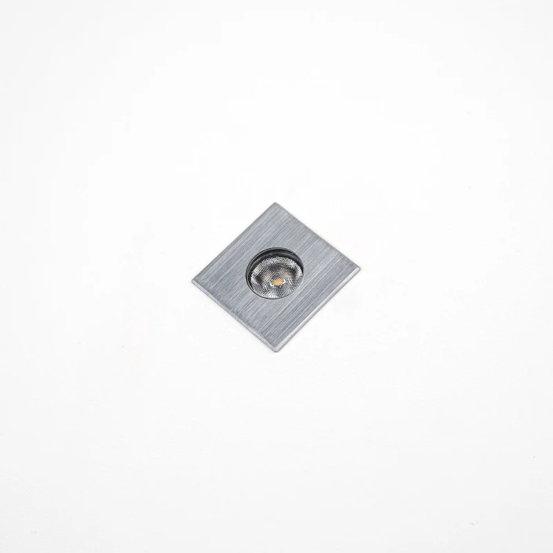 LED Bodeneinbaustrahler "Knight QM", 5W, 24V, eckig, Edelstahl