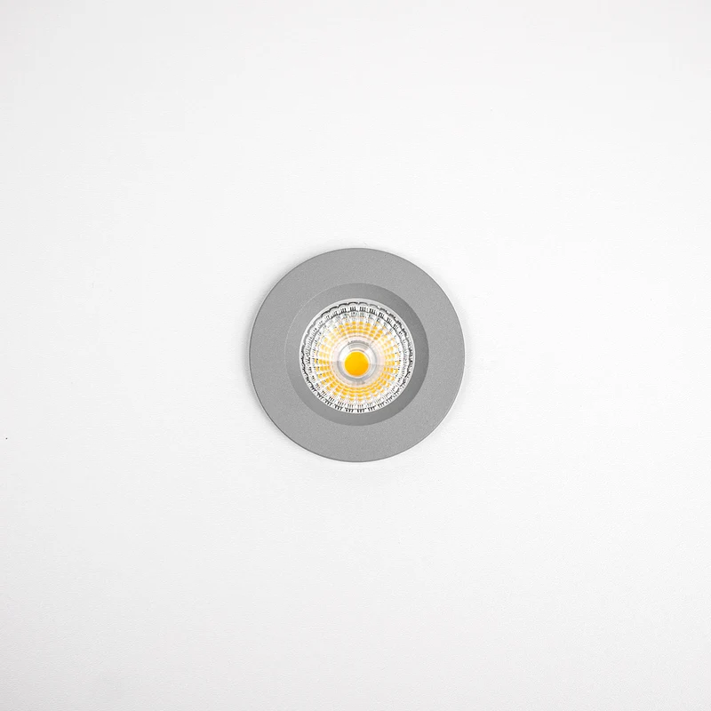 LED Einbaustrahler "C1", 8W, Silber