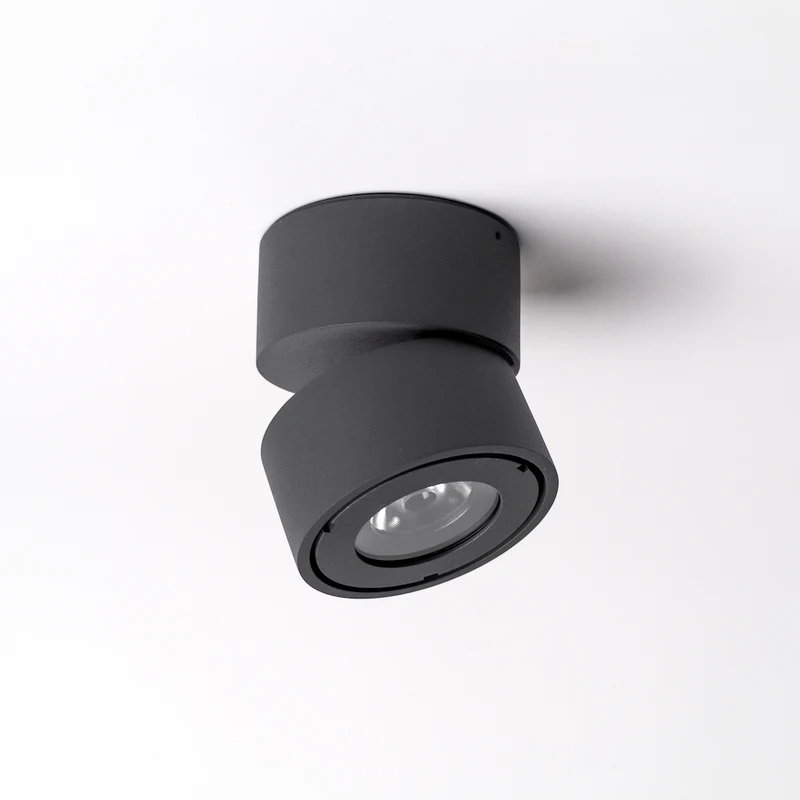 LED Deckenaufbaustrahler "Universe", 9W, Anthrazit