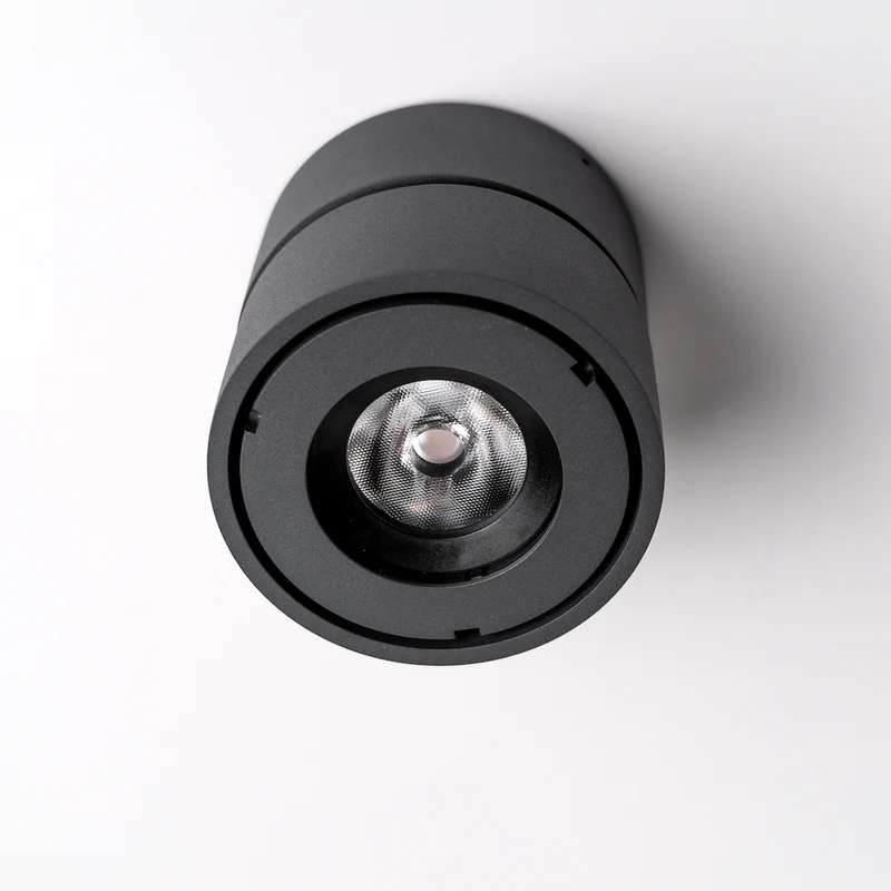 LED Deckenaufbaustrahler "Universe", 9W, Anthrazit