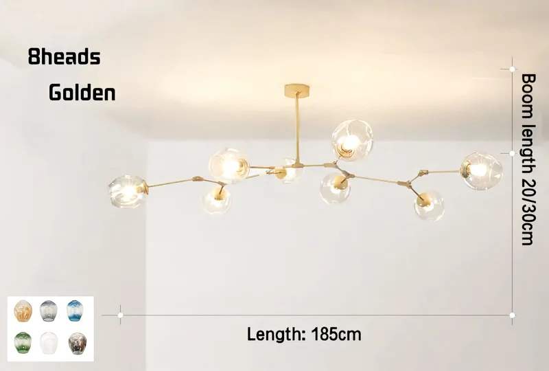 Deckenlampe Nordic Molecule