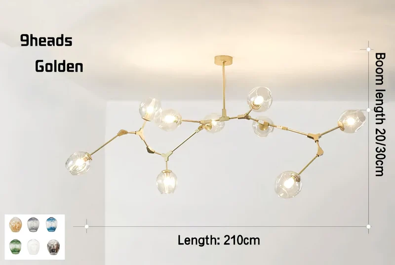 Deckenlampe Nordic Molecule