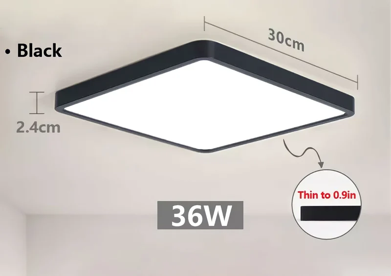 LED Deckenlampe Squadra