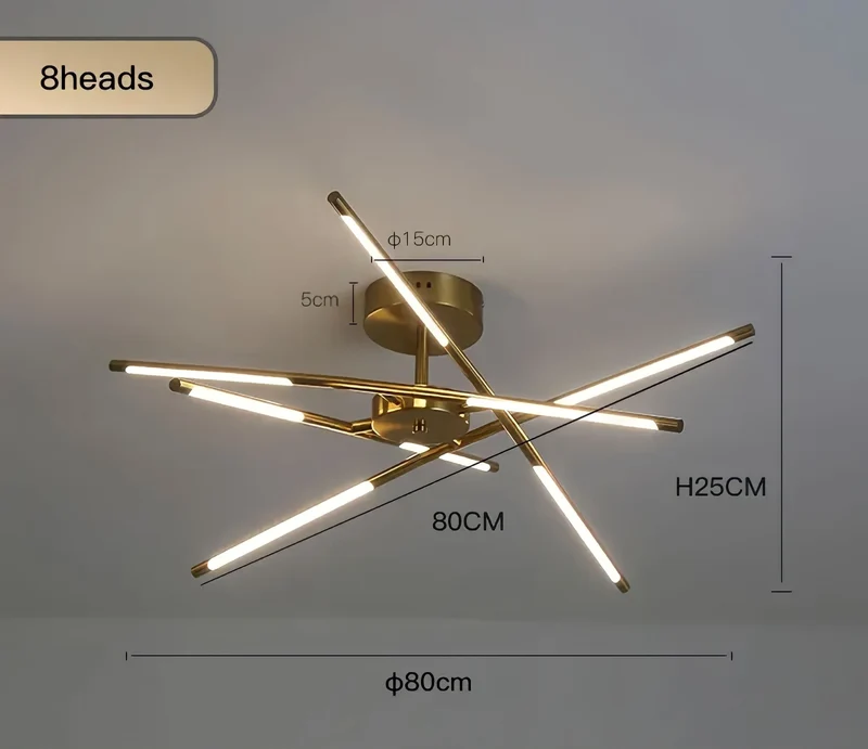 Deckenlampe Nordic Zyan