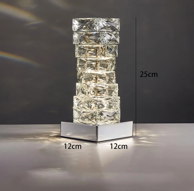 Tischlampe Crystal Samoa