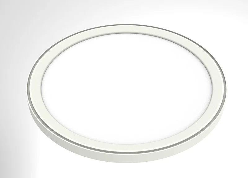 LED Deckenaufbauleuchte "Chester R40", 40W, Weiß