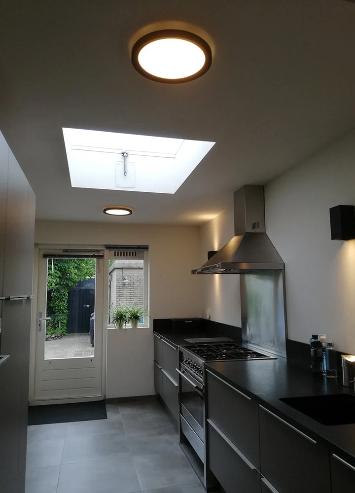 LED Deckenaufbauleuchte "Chester R40", 40W, Weiß