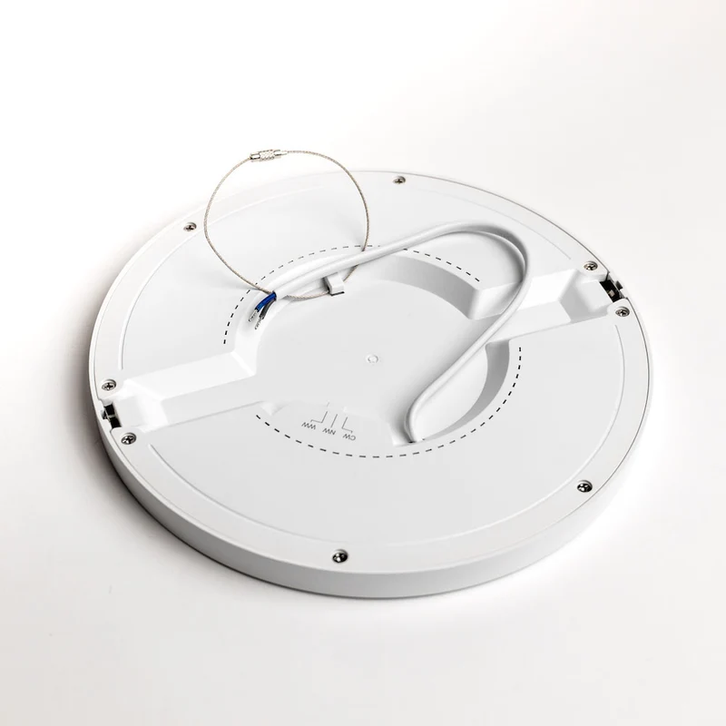 LED Deckenaufbauleuchte "Milano RIV", 24W, Weiß