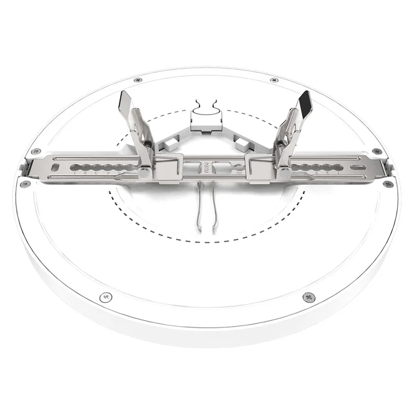 LED Deckenaufbauleuchte "Milano RIV", 24W, Weiß