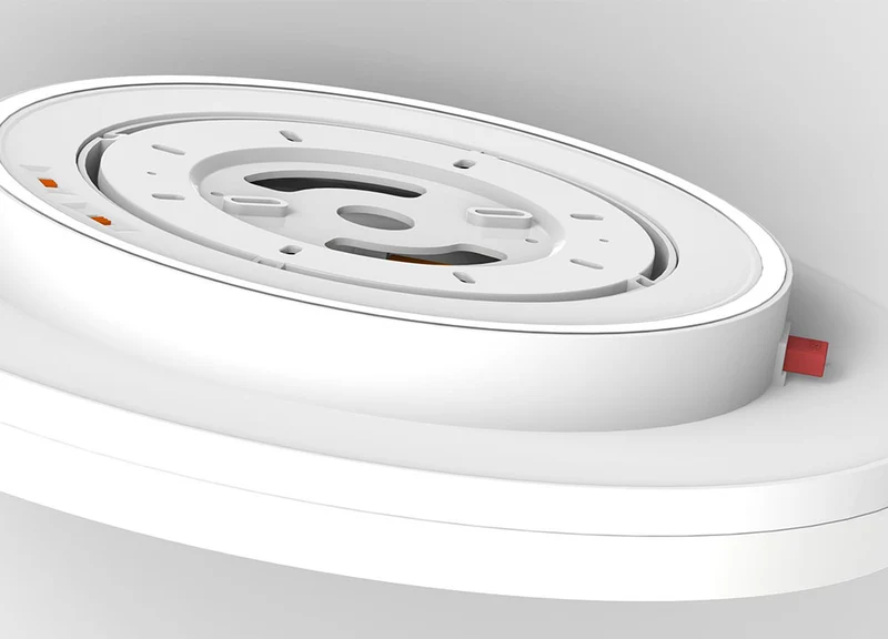 LED Deckenaufbauleuchte "Winston R32", 24W, Weiß