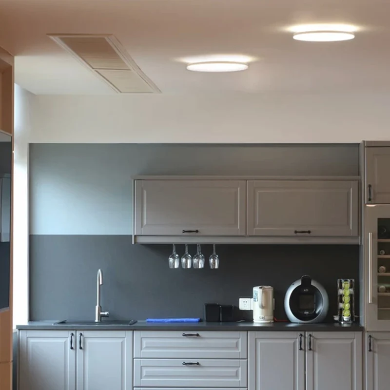 LED Deckenaufbauleuchte "Winston R32", 24W, Weiß