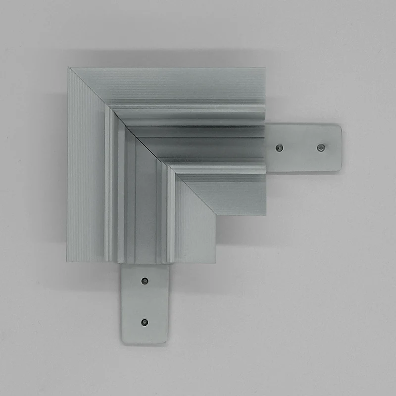 48V Magenschiene "Magneto" Einbau Verbinder 90° me., Hor. oder Vert., Schwarz oder Weiß