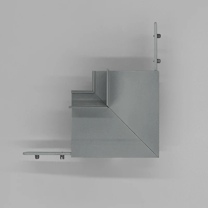 48V Magenschiene "Magneto" Einbau Verbinder 90° me., Hor. oder Vert., Schwarz oder Weiß
