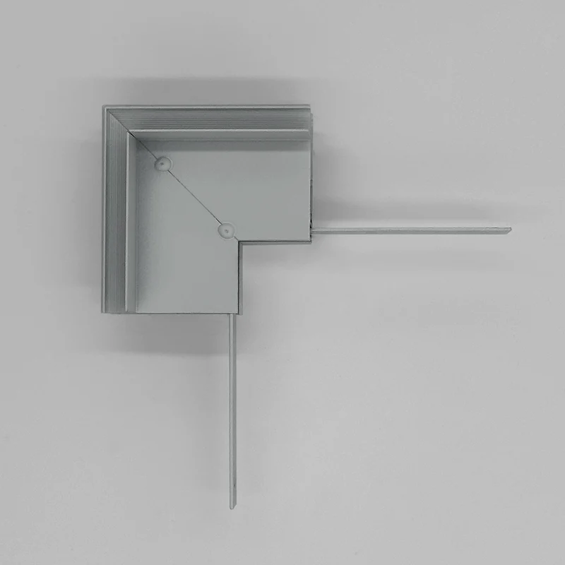 48V Magenschiene "Magneto" Einbau Verbinder 90° me., Hor. oder Vert., Schwarz oder Weiß