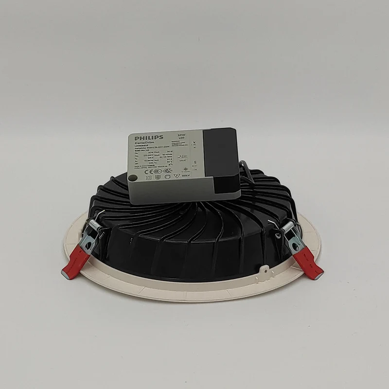 SALE LED Einbaudownlight "Noi XL" 30W, 3000K, Ip44, Weiß inkl. Trafo