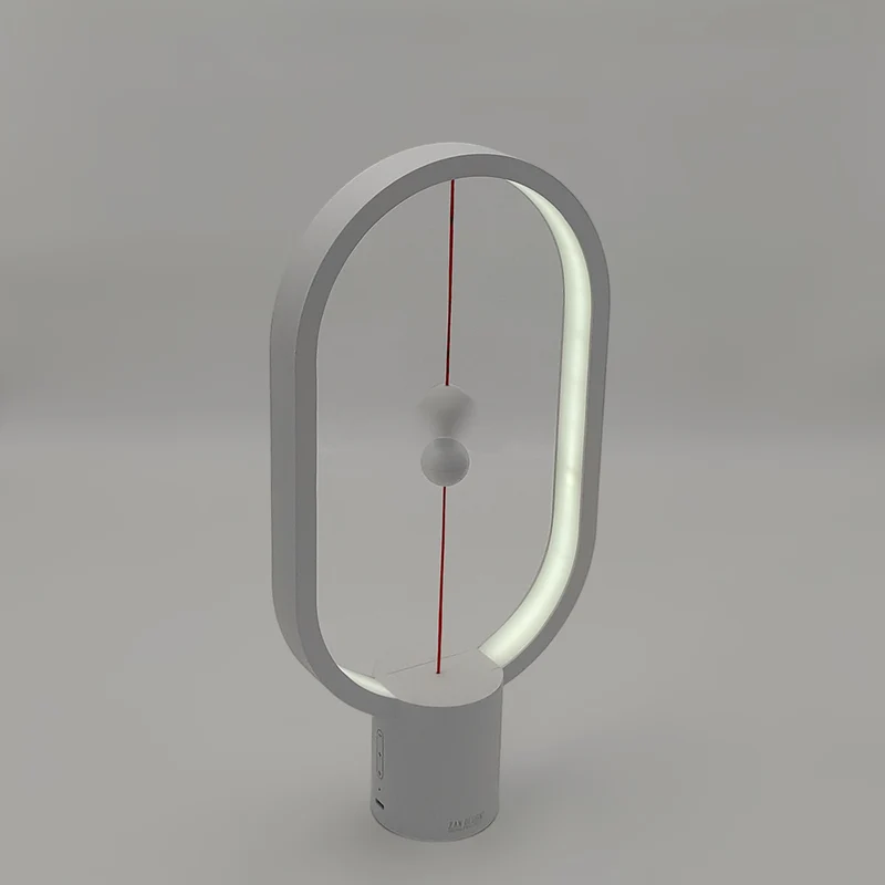 LED Tischleuchte 5W, 3500K & 6500K, Schwarz oder Weiß