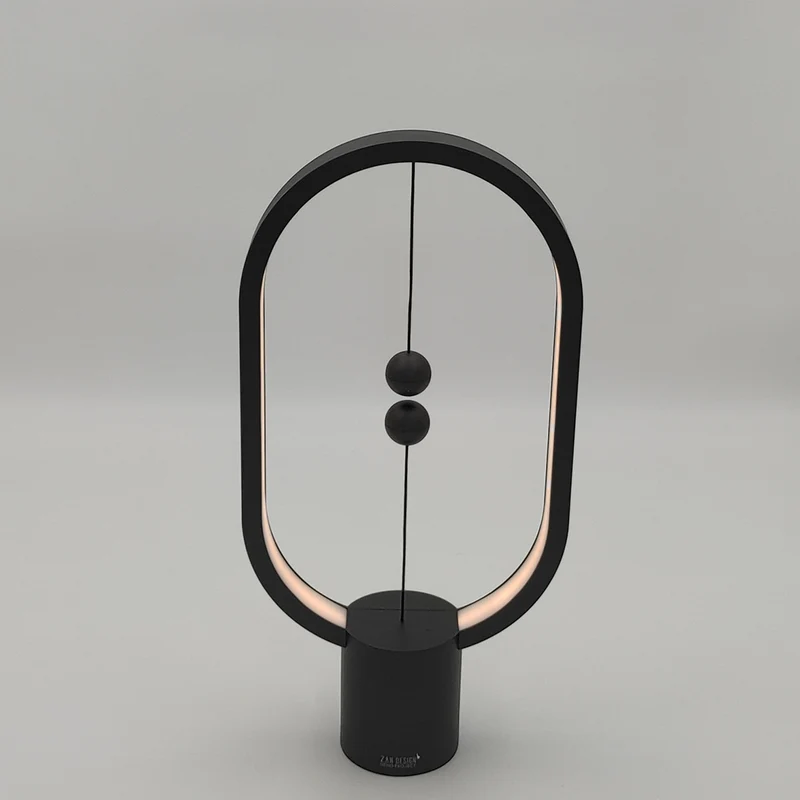 LED Tischleuchte 5W, 3500K & 6500K, Schwarz oder Weiß