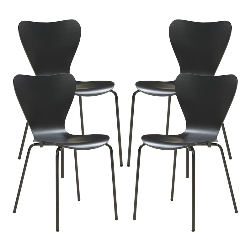 Esszimmerstuhl Essunga 4er Set [en.casa]