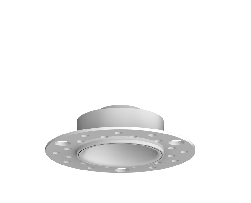 LED Einbaustrahler rund ohne Rahmen "Cora", 8W, 2700K, CRI>90, IP20