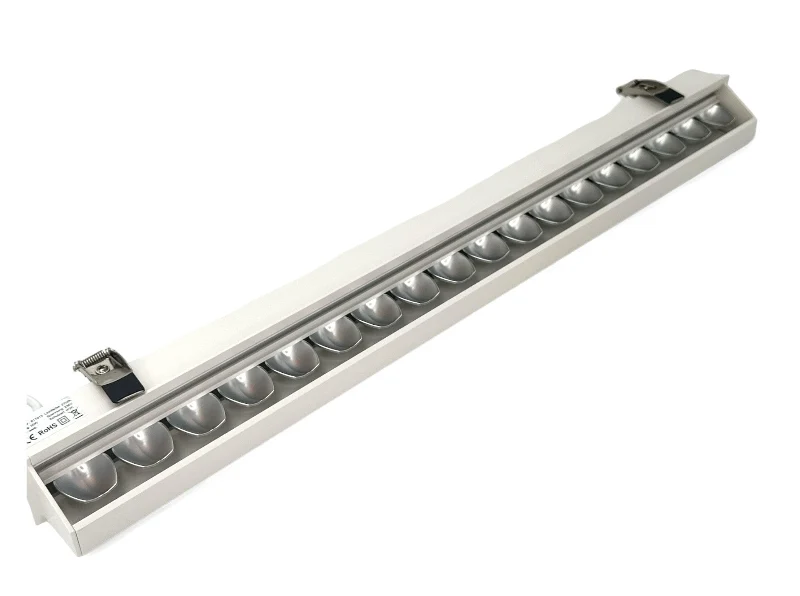 Deckeneinbauleuchte "Arica I", 30W, eckig, Weiß, IP20