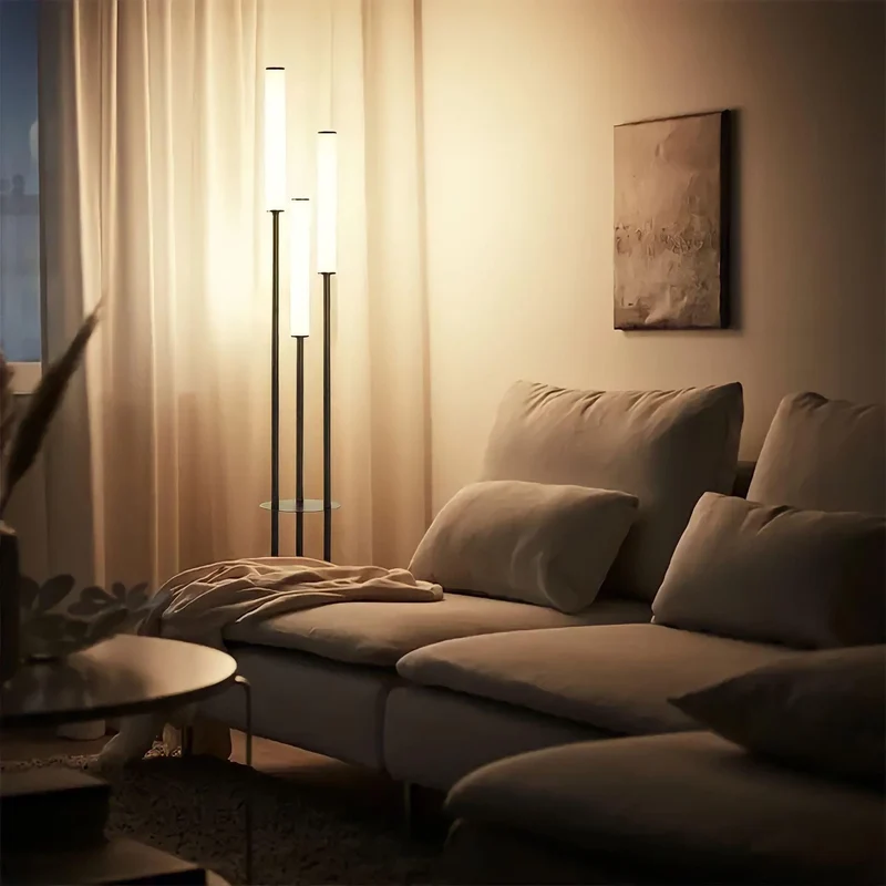 Stehlampe Modern Triplo