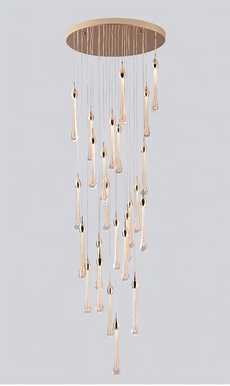 Duplex Kronleuchter Waterdrop