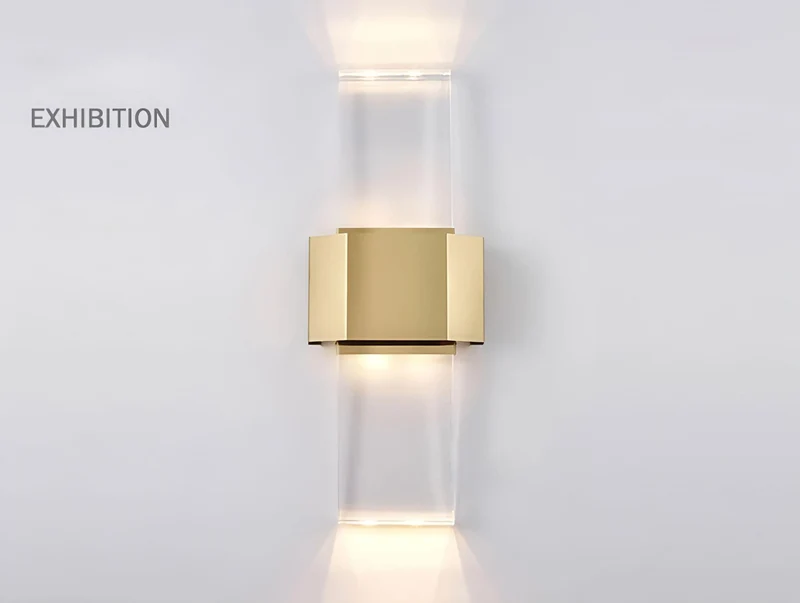 LED Wandleuchte Nordic Crystal